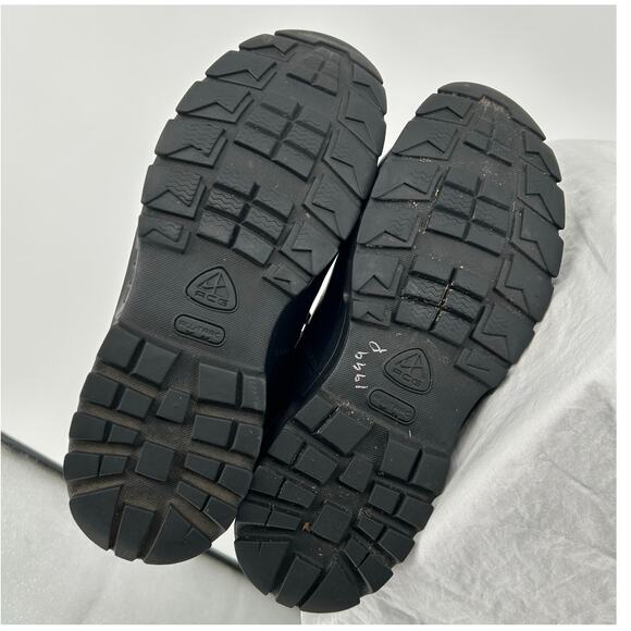 Men's Black Leather Nike Air Max Goadome ACG Boots Sneakers Sz 11M 865031-009 - Picture 7 of 8